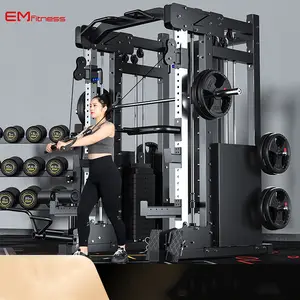 Phòng Tập Thể Dục Cơ Thể Xây Dựng Hộ Gia Đình Thiết Bị Phòng Tập Thể Dục Trong Nhà Đa Chức Năng Smith Máy - Product Image 3