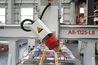 Máquina CNC para Trabajar la Madera, Router 1325, Máquina de Grabado CNC de 4 Ejes para Muebles de Gabinete