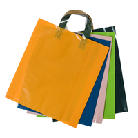 Sacs de courses en plastique personnalisés avec poignée, sacs en plastique imprimés avec logo pour les magasins de lunettes, téléphones portables, vêtements, cadeaux, cosmétiques, articles de toilette