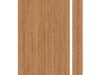 Bande de chant flexible en PVC 0,6*22mm à grain de bois pour meubles MDF, résistante à l'eau et écologique pour mobilier de bureau