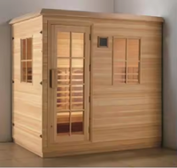2026 Harga Terjangkau Ruang Sauna Uap Kering Modern Dalam Ruangan 1-4 Orang Kayu Solid Hemlock Panel Kontrol Komputer Bersertifikasi CE Merek YD