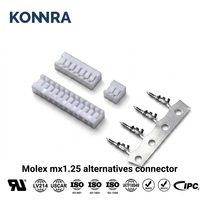Conector de ángulo recto de 1.25mm paso, referencia cruzada Molex 53048, tipo SMT, cabezal para placa PCB, fabricante mayorista