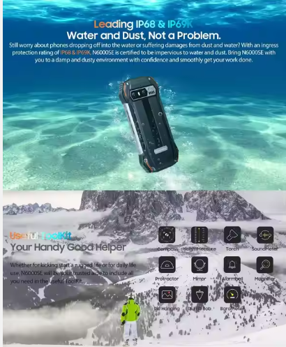blackview n6000 mini rugged phone