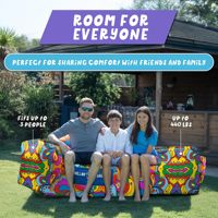 Vente en Gros Accessoires de Camping Canapé Gonflable Extérieur Chaise Gonflable Cool-Canapé Gonflable Air Sofa