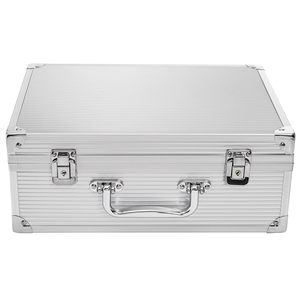 Caja de Kit de tatuaje, Maleta de almacenamiento de tatuajes de aleación de aluminio, estuche de transporte de viaje resistente para equipos y suministros de tatuaje, herramientas de maquillaje - Product Image 1