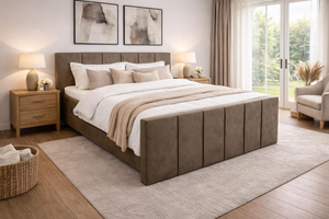 เตียงสปริงแบบกล่องสำหรับโรงแรมหรู พร้อมระบบ Pocket Spring แบบคู่ ขนาดคิงควีน โครงเตียงหุ้มเบาะพร้อม<span class=keywords><strong>ท็</strong></span><span class=keywords><strong>อป</strong></span><span class=keywords><strong>เปอร์</strong></span> - Product Image 2