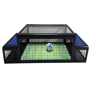 Máquina de Fútbol y Fútbol Americano para Debajo de la Mesa, Equipo de Juego de Dos Deportes, Metálico, Unisex, Interacción <span class=keywords><strong>en</strong></span> <span class=keywords><strong>Vivo</strong></span>, Accesorios para Actividades de Calentamiento - Product Image 1