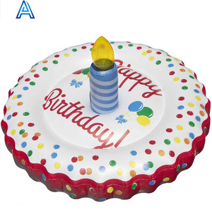 Colchón de aire inflable personalizable de PVC con forma de pastel, colchoneta de aire, colchón de aire para tumbona, flotador de agua, Isla, cama de agua, juguete - Product Image 1