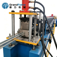 Machine de formage automatique à grande vitesse pour profilés en acier en C pour systèmes de montage solaire, destinée aux lignes de production complètes de centrales photovoltaïques en usine