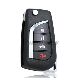 Xhorse vvdi trống cho TOYOTA Lật Phong Cách 3 + 1 nút vỏ phím - Product Image 3