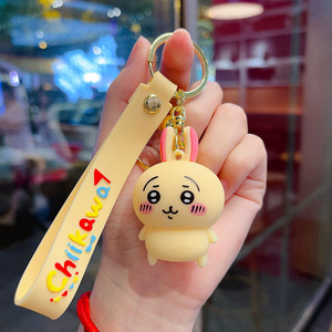 Wholesale Chiikawa Usaqi Hachi Kawaii Doll Series Cartoon Anime Keychain <strong>Cute</strong> <strong>Keyring</strong> Gift Usagi Character Anime Key Holder - Product Image 6