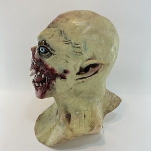 Ma Cà Rồng Quỷ Mặt nạ đáng sợ hét lên đầy đủ đầu Kinh Dị Prop cho Halloween bên cosplay vật liệu cao su Zombie Halloween trang trí - Product Image 4