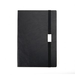 Cuaderno de Cuero de Primera Calidad, Simple y Personalizado para Negocios, Diario, Agenda, Planificador con Cuerda Elástica y Páginas Rayadas para Regalo de Oficina - Product Image 5
