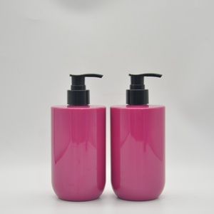 Botella de Plástico PET de Hombro Plano con Bomba Dosificadora para Envases de Cosméticos y Cuidado Personal, Crema Facial y Loción Corporal, Color Personalizado - Product Image 2