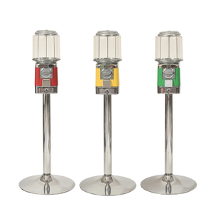 Distributore di Capsule a Forma di Uovo con Supporto Cromato Rinforzato, Distributore di Gomme da Masticare a Moneta, Mini Distributore Automatico di Giocattoli - Product Image 6