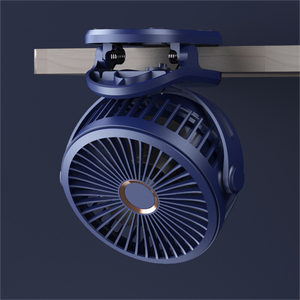 Mini Ventilador Portátil Recargable de 5000mAh con Clip, Rotación de 360 Grados, 4 Velocidades, USB, Silencioso, para Escritorio - Product Image 1