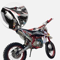 Moto tout-terrain de cross-country 125CC 6HP K65 haut de gamme pour la course sur route et tout-terrain, vitesse maximale élevée