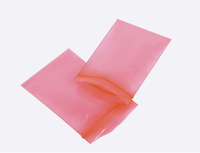 Sacs en PE à fermeture éclair antistatiques électromagnétiques de couleur rose pour l'emballage d'ordinateurs et d'écouteurs
