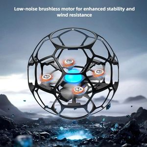 Dron <span class=keywords><strong>de</strong></span> Carreras con Balón <span class=keywords><strong>de</strong></span> Fútbol 956, Motor sin Escobillas, Mini Aeronave RC, Juguete Divertido, el Mejor Regalo <span class=keywords><strong>de</strong></span> Navidad para <span class=keywords><strong>Principiantes</strong></span> - Product Image 3