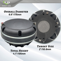 Nouvelle arrivée 3.5 pouces Bobine MF Polymères Diaphragme Compression Drivers Extrêmement fort RMS 350W Driver Speaker 112dB-Your Big Boy