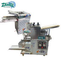 Machine automatique multifonctionnelle pour la fabrication de samosas, empanadas, raviolis et pierogi, en acier inoxydable, de qualité commerciale, avec moule personnalisé et engrenage central.