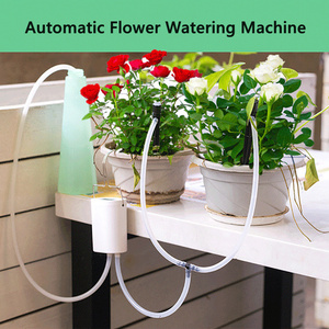 Système d'arrosage automatique intelligent à 8 têtes, alimenté par USB, rechargeable, pour pelouse et jardin, avec minuterie et contrôle goutte à goutte - Product Image 3
