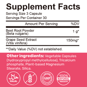 Capsules de betterave en vrac Supplément de santé sans OGM Produit nutritionnel de marque personnalisée OEM - Product Image 4