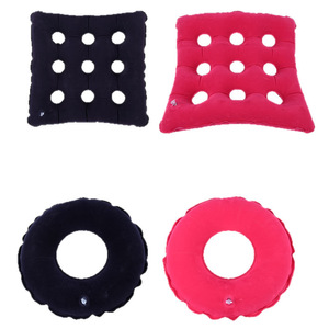 Inflatable Air Cushion 16 Holes Square Anti Bedsore <b>For</b> <b>Hips</b> Health Massage - Product Image 3