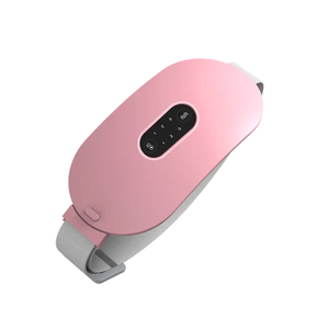 Elétrica Menstrual massagem abdominal cinto vibratório barriga aquecimento cintura quente compressa cintura estômago massageador com calor Característica - Product Image 2