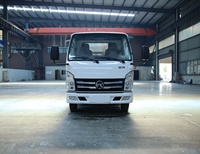 Camion compacteur de déchets hydraulique Huili Small 4x2 4m Euro 6, prix direct usine, diesel, transmission manuelle