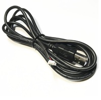 Cable USB 2.0 Macho a Conector JST Sh de 1.0 mm de Paso y 5 Pines, Cable USB a JST para PCB