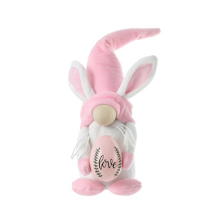 Nuova Bambola Senza Volto del Coniglietto Pasquale 2026 con Uovo, Ornamento Gnomo Goblin, Decorazione Festiva - Product Image 6