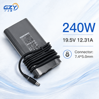 Adaptateur d'alimentation pour ordinateur portable 240W, sortie CC 19,5V 12,31A, prise pour chargeur d'ordinateur portable, protection contre les courts-circuits OLP, OCP, OVP, OTP