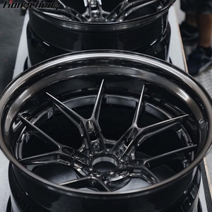 Jantes en alliage d'aluminium polies à profil profond et concave 5x112 de 18, 19, 20, 21, 22, 24 pouces pour Audi, BMW, Mercedes, Porsche - Product Image 1