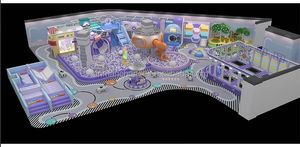 Parque de juegos para bebés, parque infantil <span class=keywords><strong>interior</strong></span> de <span class=keywords><strong>segunda</strong></span> <span class=keywords><strong>mano</strong></span>, juego suave, parque infantil <span class=keywords><strong>interior</strong></span> pequeño - Product Image 4