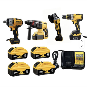 Flexibly Combined <b>Power</b> <b>Tools</b> Set Cheap Ectrician With Drilling Machine Angle Hammer Drill Wrench Wkc-4-1 Battery-Powered Operat - Product Image 5