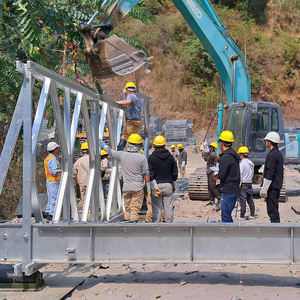 Fabricants de ponts lourds Truss Bailey, conception gratuite, structure en acier, bâtiment, qualité Q345B-Q460C, prix Chine - Product Image 5