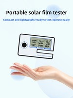Instrument de test de film solaire, mesureur de film, testeur de sécurité et d'isolation thermique pour vitres automobiles, mesure le rejet de chaleur solaire visible