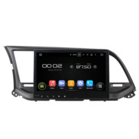 Unidad Principal para Auto de 10.1 Pulgadas para Elantra 2016-2018, GPS, CarPlay, Android Auto, Control desde el Volante, Reproductor MP3, 1 Año de Garantía
