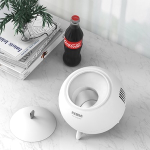 KEMIN 0.8L 미니 냉장고 호텔 용 소형 싱글 도어 밀크 쿨러 병원 자동차 가정용 영국 플러그 타입 존 타입 냉동고 - Product Image 5