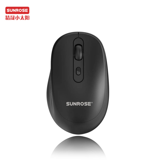 Custom LOGO X8 Wireless Mouse for PC/Laptop Non-slip Side 3 Keys 2.4G Black USB Portable Optical Ergonomic