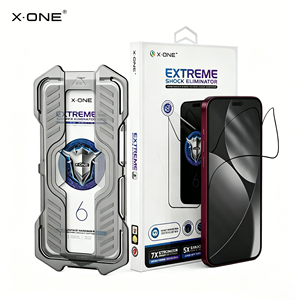 ฟิล์มกันรอย X-ONE Premium 7X Impact Protection สำหรับ <span class=keywords><strong>iPhone</strong></span> 15 16 17 18 Pro Max แบบใส HD ติดตั้งง่ายพร้อมถาด - Product Image 1