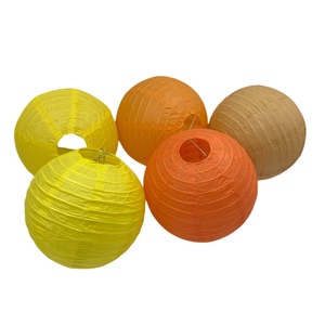 Lanternes en papier chinoises rondes non toxiques faites à la main Flysky, très vendues, pour adultes, différentes couleurs, <span class=keywords><strong>prix</strong></span> d'usine, décoration de fête et de maison - Product Image 6