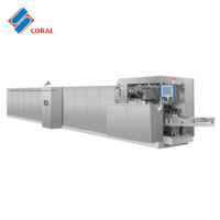 Ligne de production de gaufrettes à haute efficacité, machine à gaufrettes, ligne de fabrication de biscuits gaufrettes