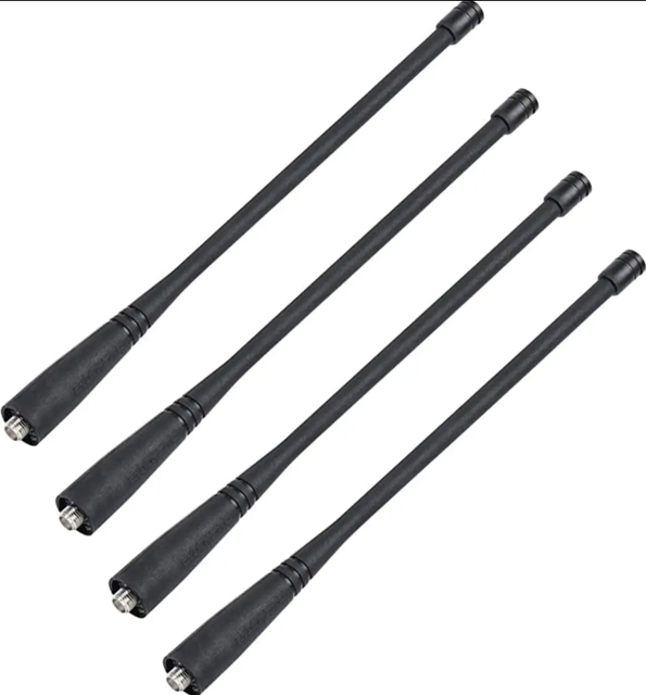 Original 6.7 Inch Female Dual Band Antenna 136-174/400-520MHz for UV-82 UV-5R Walkie Talkie Vertical Polarization