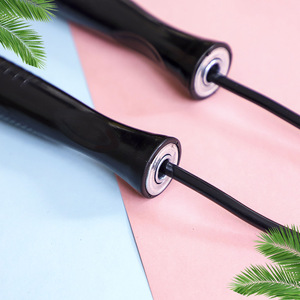 Corda per Saltare in PVC Nero all'Ingrosso per Allenamento e Competizioni di Studenti delle Scuole Primarie, Fitness per Adulti, Unisex - Product Image 2