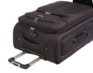 スーツケース大容量持ち運ぶ旅行用ソフト旅行用荷物 - Product Image 3