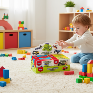 Set di Costruzioni Xingbao Super Change Team, Robot in Scala 1:16, Giocattolo di Costruzione per Bambini da 8-13 Anni, Unisex, in Plastica ABS - Product Image 2