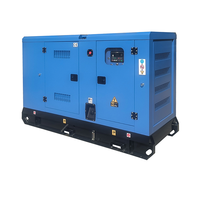 Groupe électrogène diesel SANNEY Power de 22 kVA à 150 kVA, à châssis ouvert ou en armoire silencieuse, refroidi par eau, avec ATS (commutateur de transfert automatique)