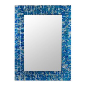 <span class=keywords><strong>Miroir</strong></span> décoratif pour la maison en forme de rectangle, en verre mosaïque coquillage <span class=keywords><strong>blanc</strong></span> et beige, fabriqué en usine - Product Image 6